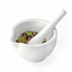 GEFU Mörser Macino Mit Stößel Aus Porzellan 13 Cm