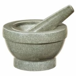 CILIO Mörser Gigant Mit Stößel Aus Granit 21 Cm